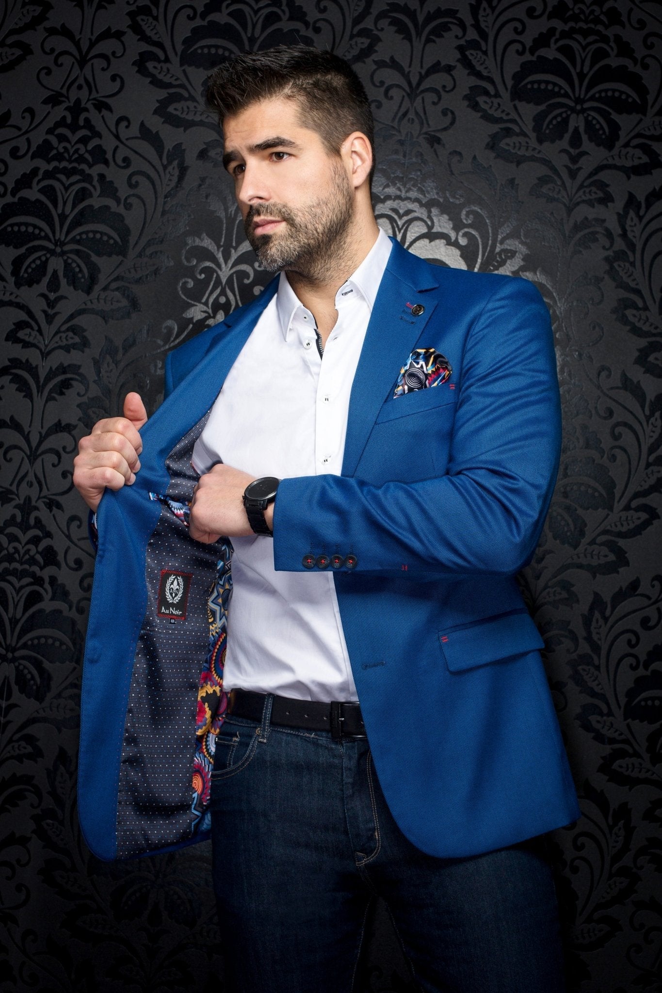 VESTON | BRONSON, Indigo - AU NOIR