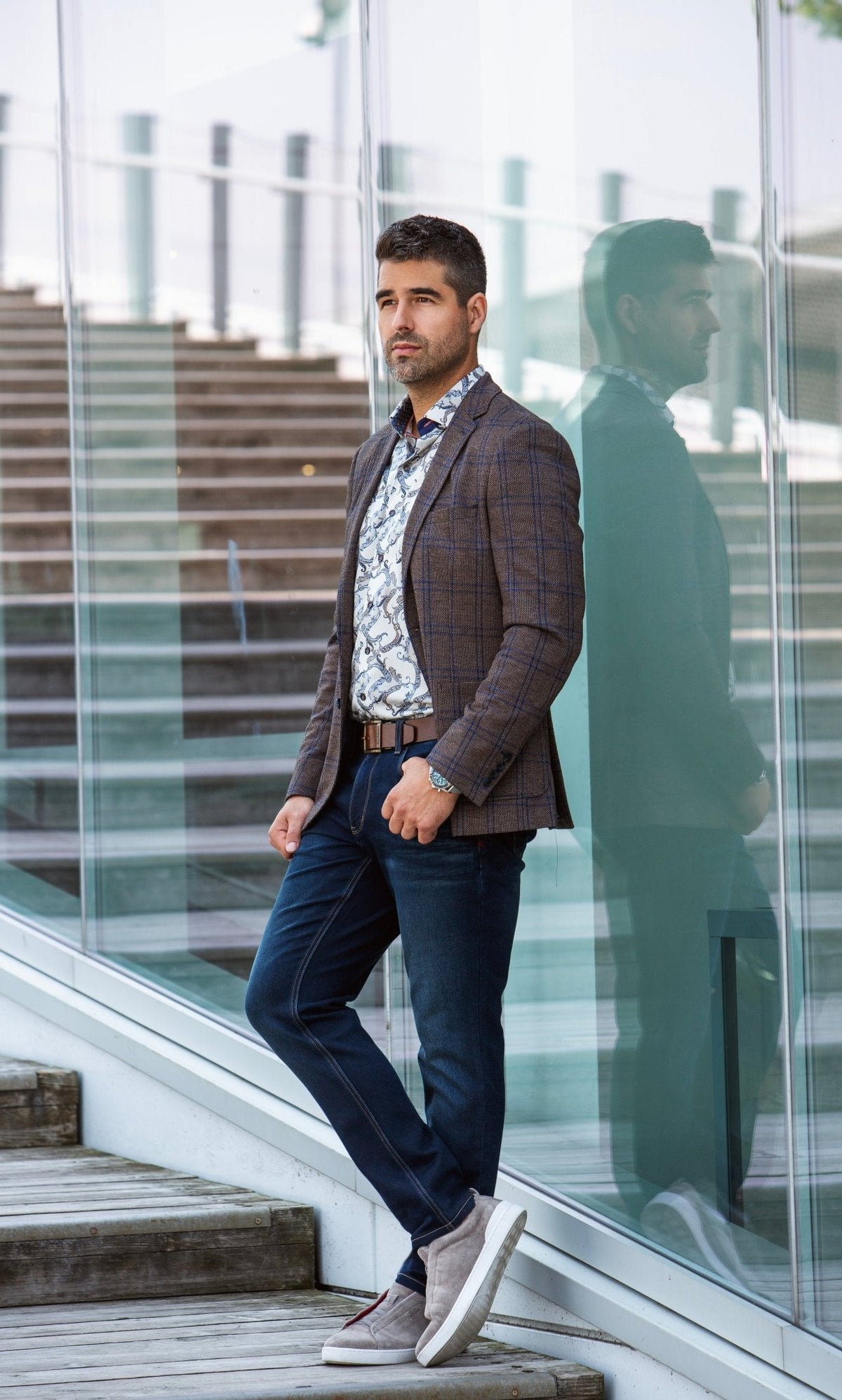 VESTON | BROSNAN, Tobacco - AU NOIR