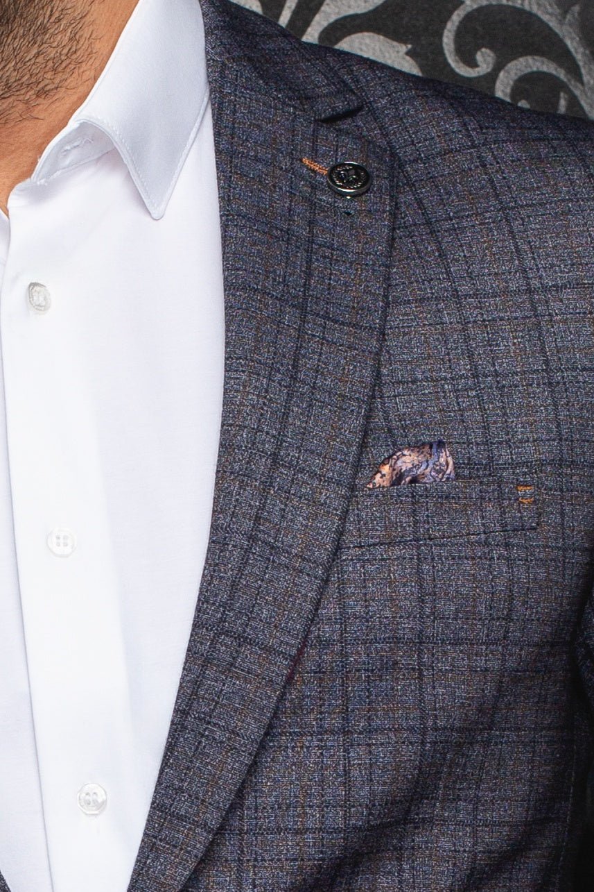 VESTON | FIENNES, Grey - AU NOIR