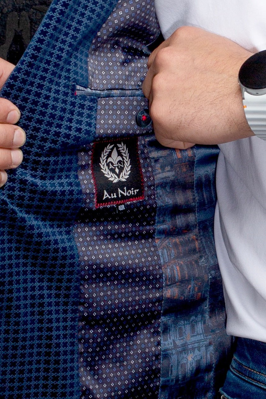 VESTON | HEMSWORTH, Navy - AU NOIR