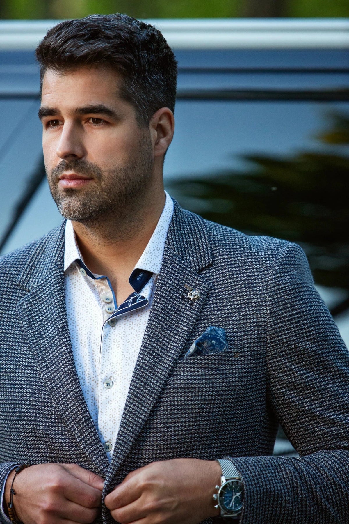 VESTON | KONRAD, Navy - AU NOIR