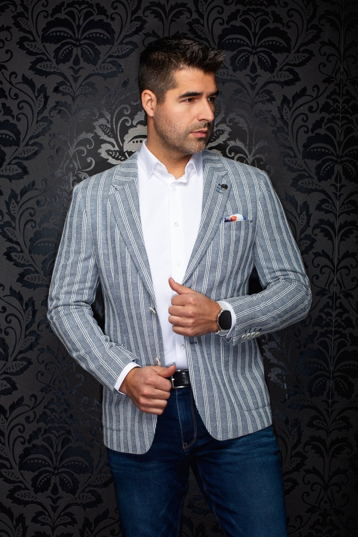 VESTON | REMY, Blue - AU NOIR