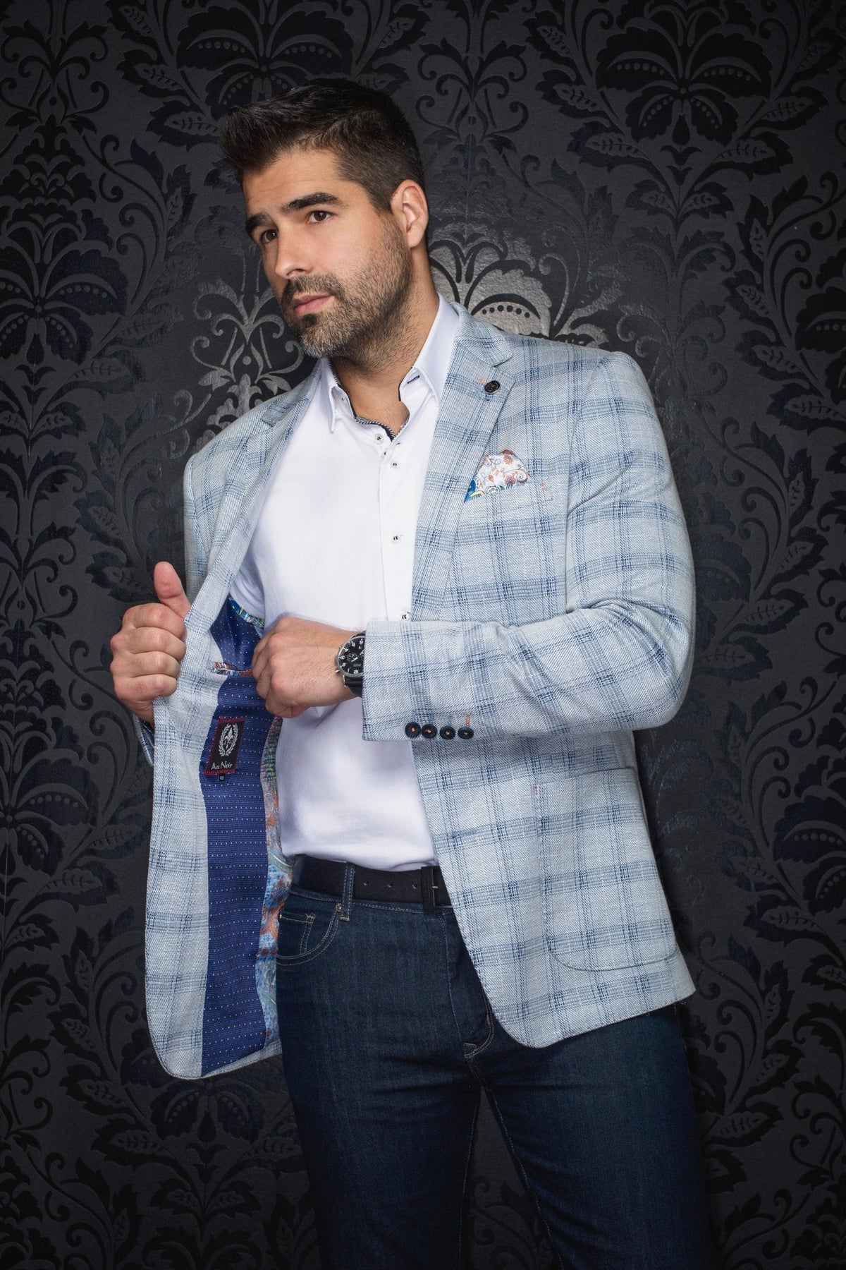 VESTON | RITCHSON, Light Blue - AU NOIR