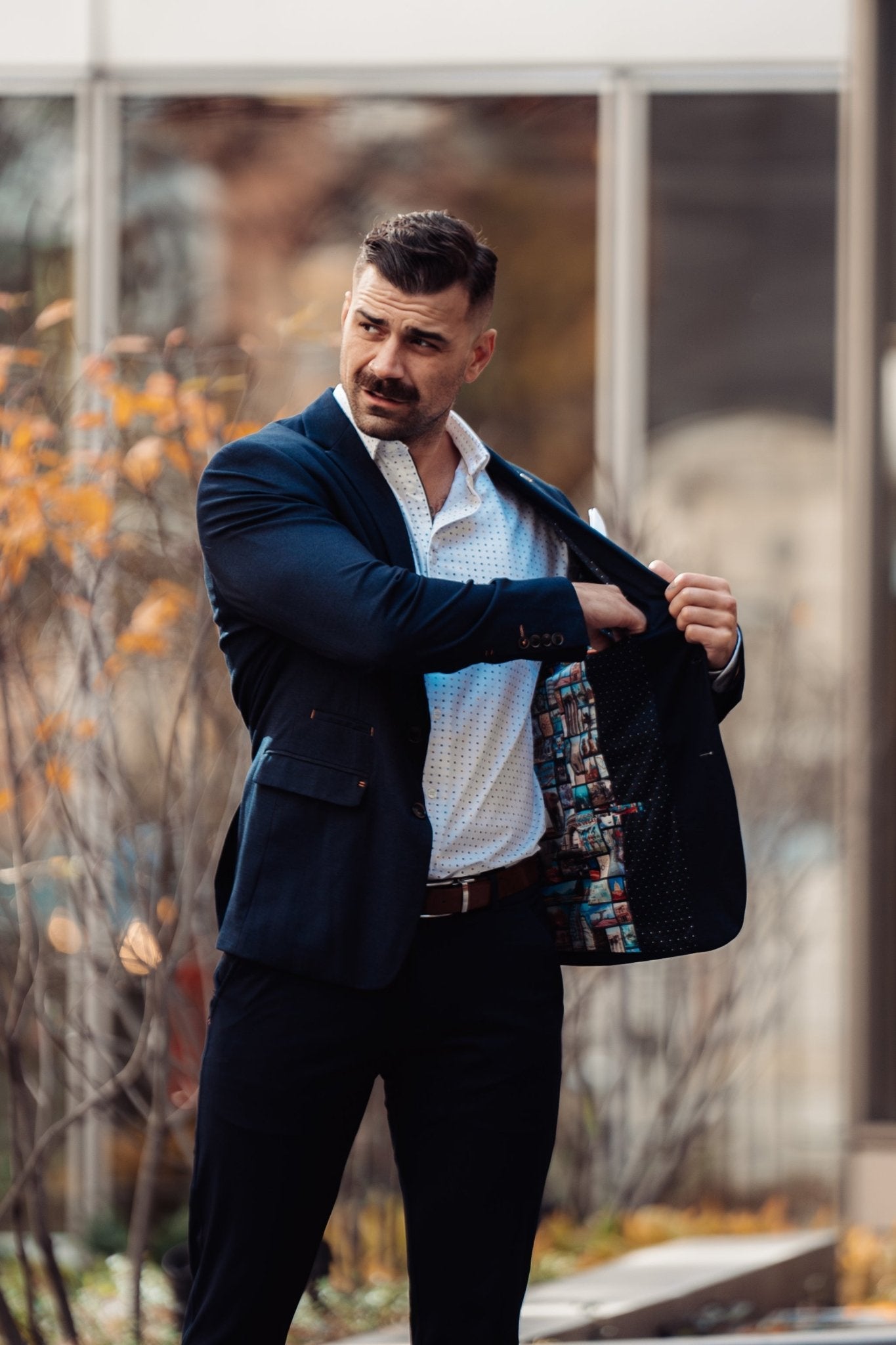 Veston | Ryan Navy - AU NOIR