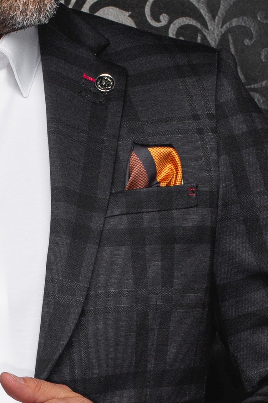 VESTON | SELLECK, Black - AU NOIR