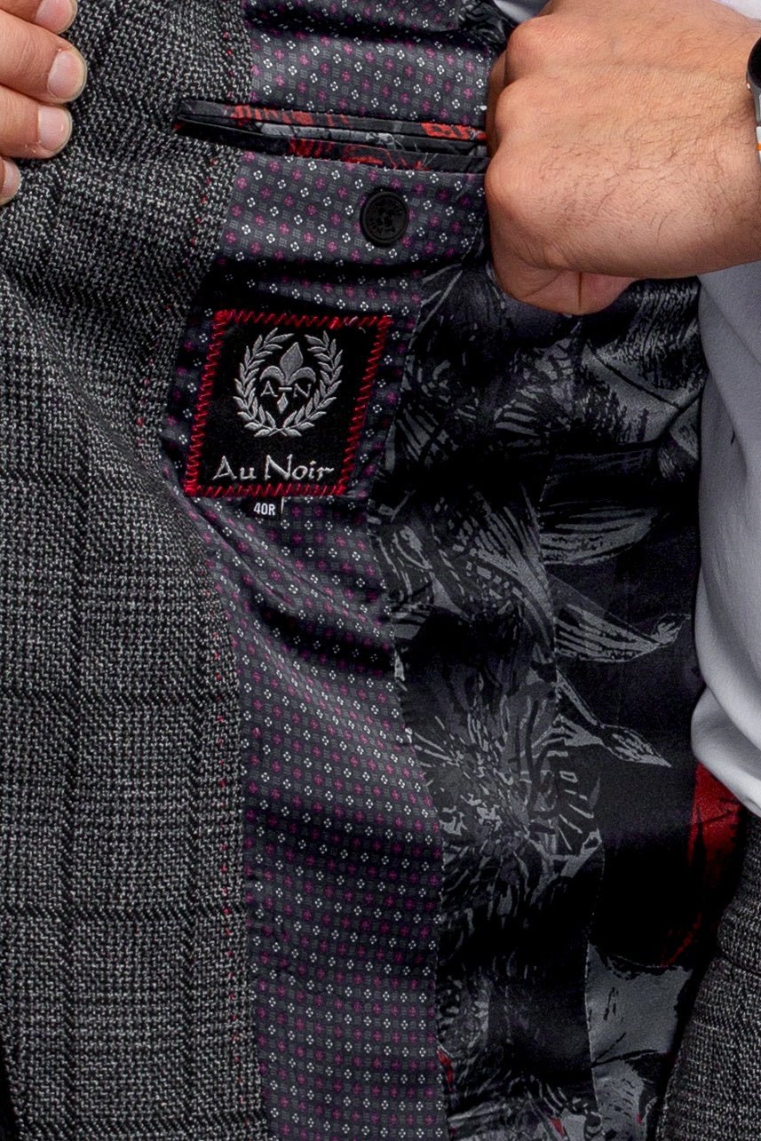 VESTON | WEAVING, Black - AU NOIR