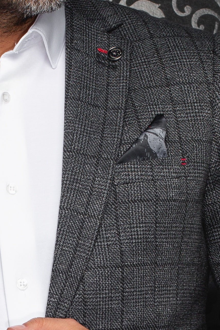 VESTON | WEAVING, Black - AU NOIR